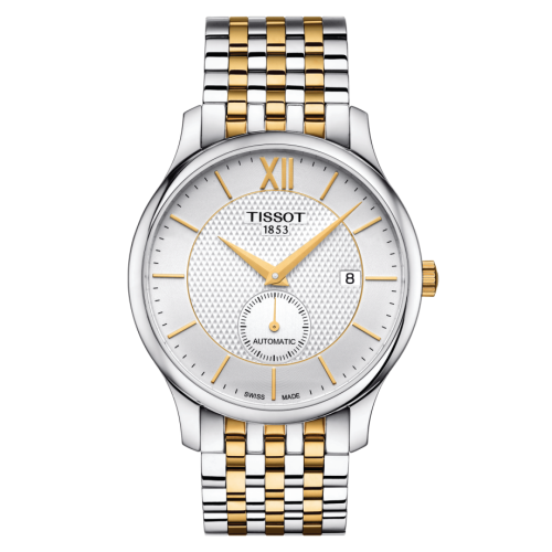 Tissot Tradition Automatic Small Second Bicolor / Silver / Bracelet